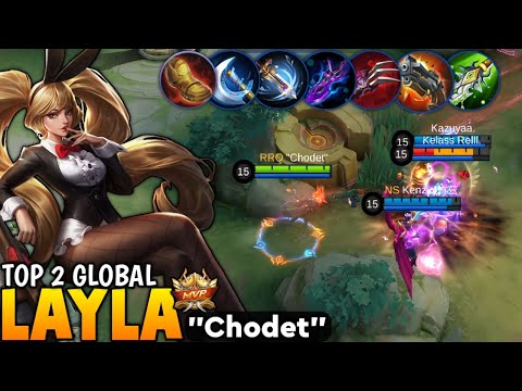 Monster Layla Late Game Shutdown All Enemies! [ Top Global Layla ] By "Chodet" - Mobile legends