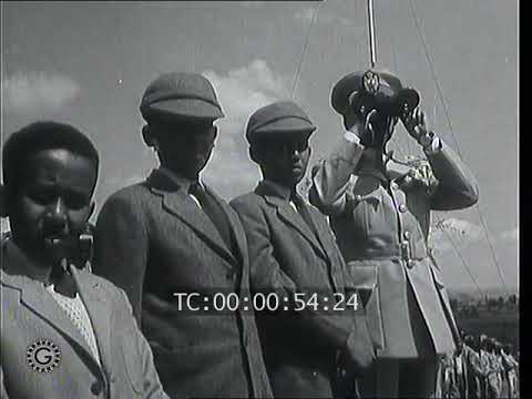Presentation of Vautour IIB Plane in Ethiopia 1959