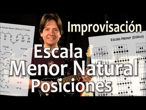 Escala Menor Natural 1 - Posiciones - Tutorial #23