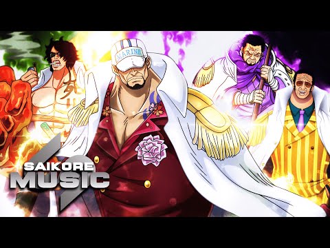 RAP de LOS ALMIRANTES (JUSTICIA) - One Piece Music