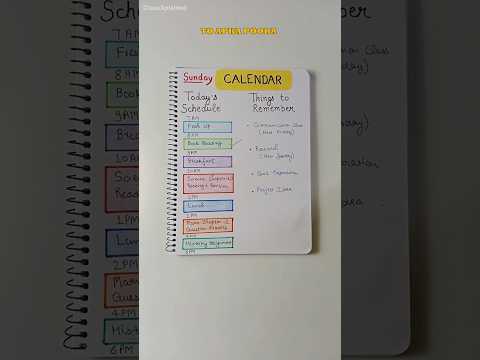 Use This Calendar to 10x Productivity and Study More🔥#study #studytips #exams
