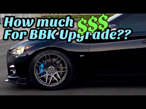 TOTAL cost for Q50 Big Brake Upgrade!! Don’t tell my wife!