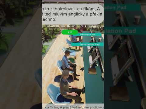 AI Translation & 3D Dashboard #Nomadz