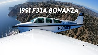 1991 F33A Beechcraft Bonanza Flight to Catalina Island