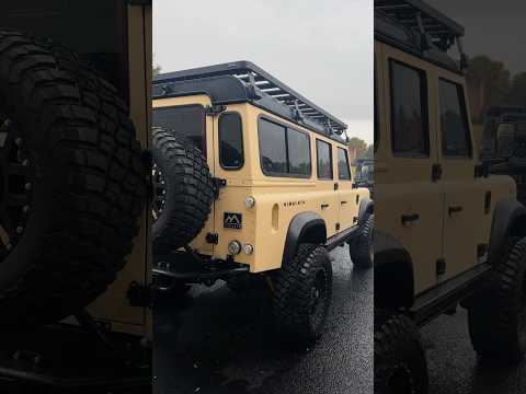 Meet ‘Griff’ the Custom Classic Land Rover Defender 110 SUMMIT by HIMALAYA #4x4 #landrover