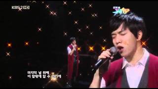 Lee Seung Gi - Let&#39;s break up @ MusicBank 25.09.2009.flv