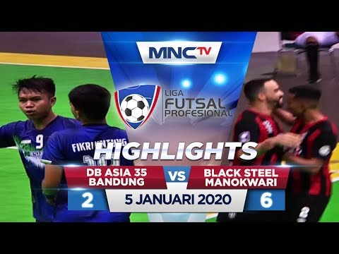 DB ASIA 35 BANDUNG VS BLACK STEEL MANOKWARI (FT: 2-6) - Highlights Liga Futsal Profesional 2020