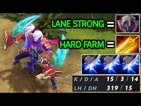 ANTI MAGE Farm Hard, Lane Strong – Vanguard + Radiance Build Dota 2