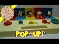 Disney Poppin Pals Toy Mickey Mouse Minnie Goofy Pluto Donald Duck Playskool