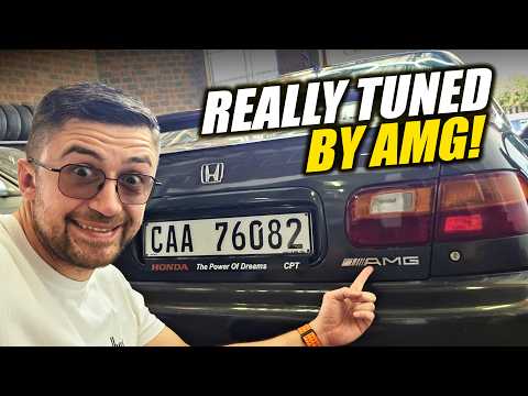 I Bought the Rarest Honda Ever! (Tuned by AMG?!)