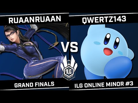 ILG Online Minor #3 - GRAND FINALS - RuaanRuaan (Bayonetta) vs qwertz143 (Kirby)