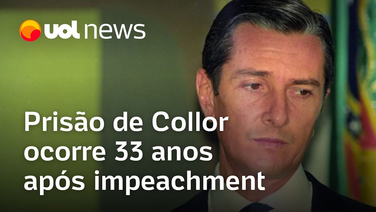 Collor é preso 33 anos após impeachment sobre caso de corrupção; colunistas do UOL analisam