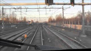 preview picture of video 'Meerijden met de machinist van Ut naar Rtd (intercity)'