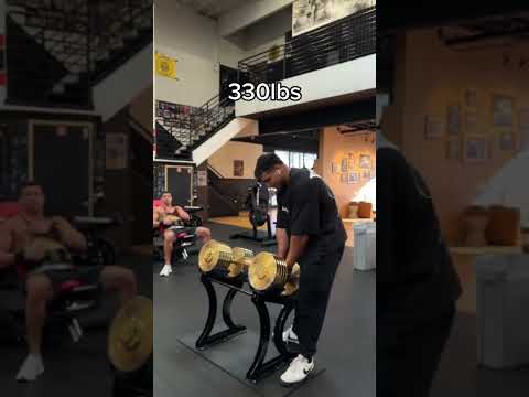 Lifting WORLDS HEAVIEST dumbells