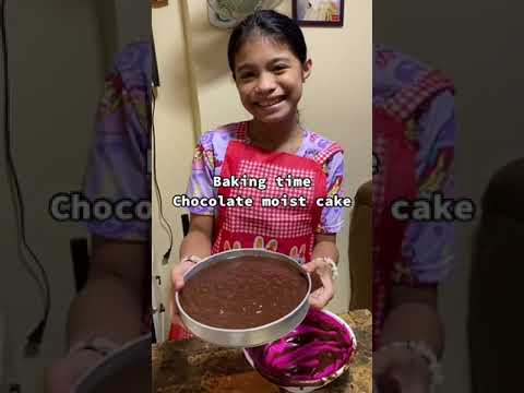 Baking time Chocolate moist cake