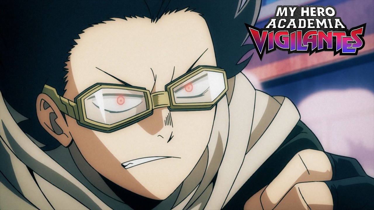 L’origine des lunettes iconiques d’Eraser Head | My Hero Academia: Vigilantes S2