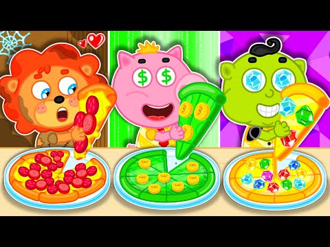 Lwiątko | Trzy pizze | Kreskówka dla dzieci | Bajki Po Polsku