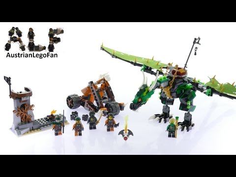 Vidéo LEGO Ninjago 70593 : Le dragon émeraude de Lloyd