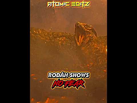 Rodan is Fearless | Rodan Edit | #godzilla #monsterverse #edit #short #rodan