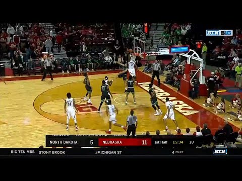 Watson Jr. to Okeke for the oop dunk vs. North Dakota