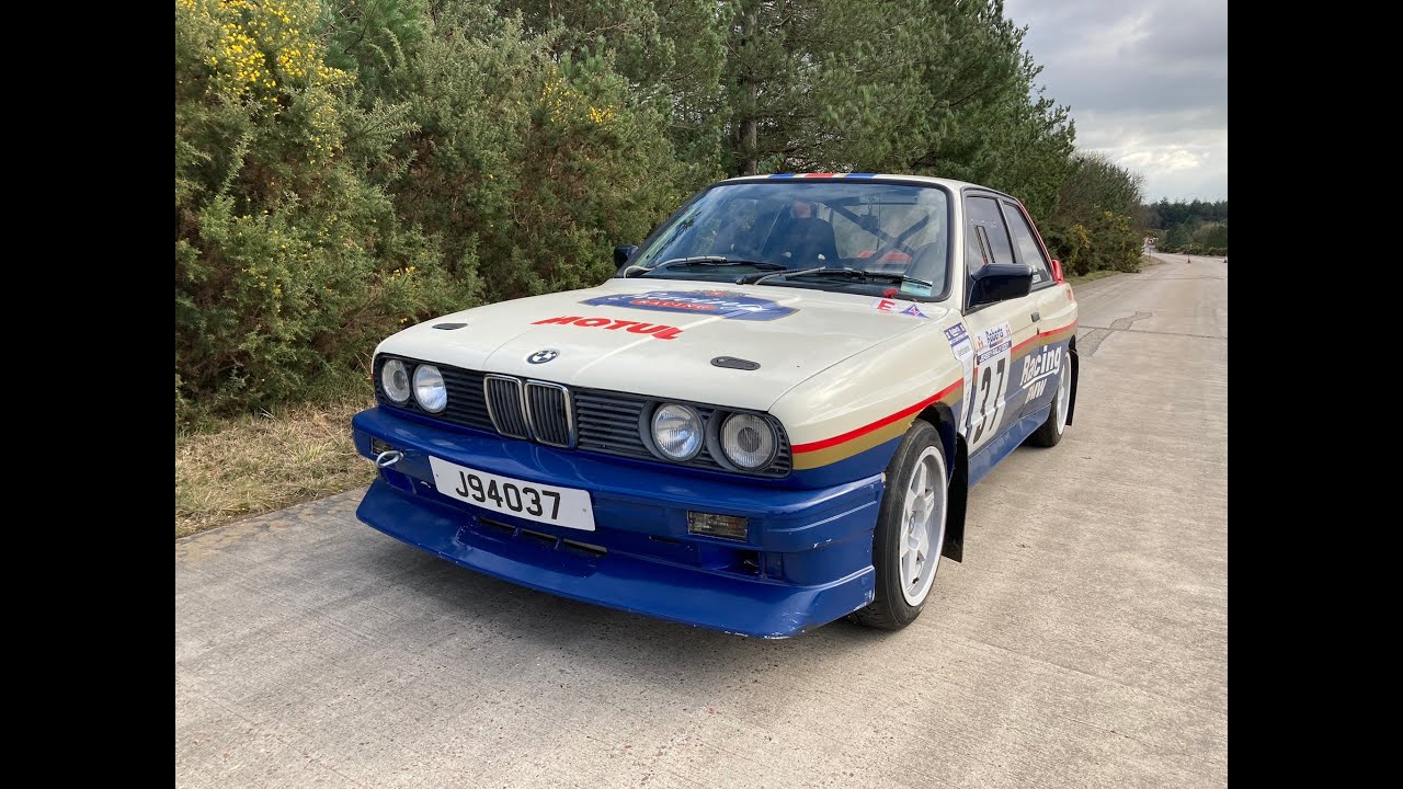 A busy stage at the Bovington rally