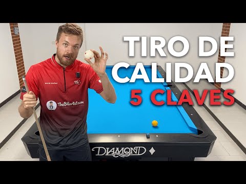 5 CLAVES para TIROS de CALIDAD | APRENDER POOL billar