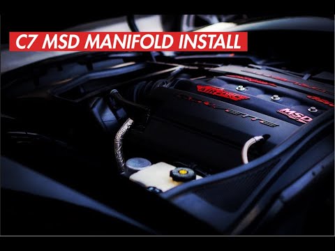 Corvette C7 MSD Atomic Intake Manifold Install