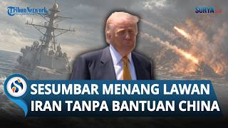 Donald Trump Yakin Bisa Akhiri Perangan dengan Iran Tanpa Bantuan dari China
