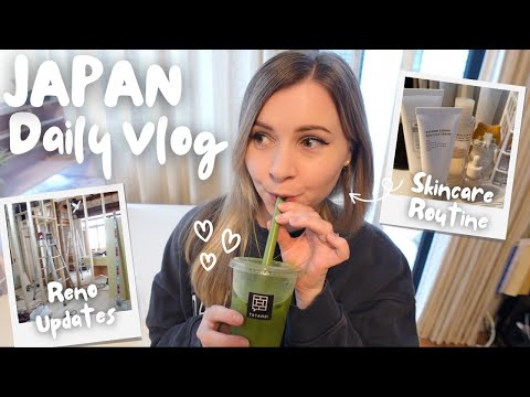 生活在日本🍵💕✨ 房子裝修更新 + 我的護膚程序🫧 (living in japan 🍵💕✨ house reno updates + my skincare routine 🫧)