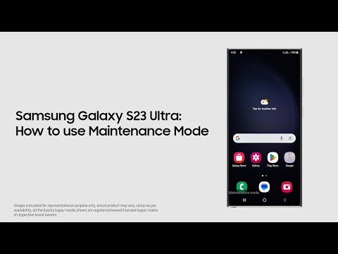 Galaxy S23 Ultra: How to use Maintenance Mode | Samsung