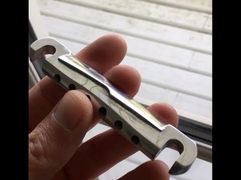 DIY Guitar bridge - wrap around