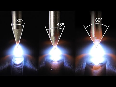 WIG-Nadel / Wolframelektrode richtig anspitzen?! Der optimale Winkel! | WIG Schweissen Beginner