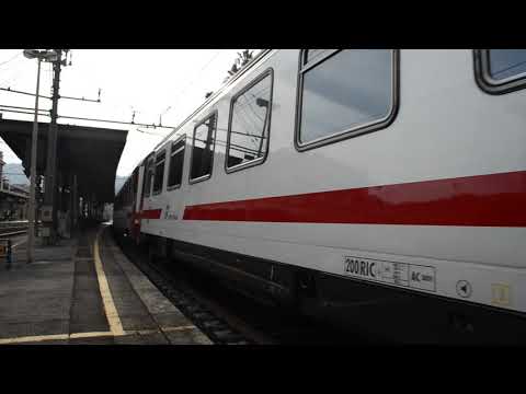 E414 120 e 159 con Treno Intercity 679 in partenza da Santa Margherita Ligure