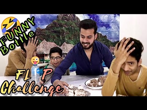 Cake Eating Challenge||bottle flip challenge