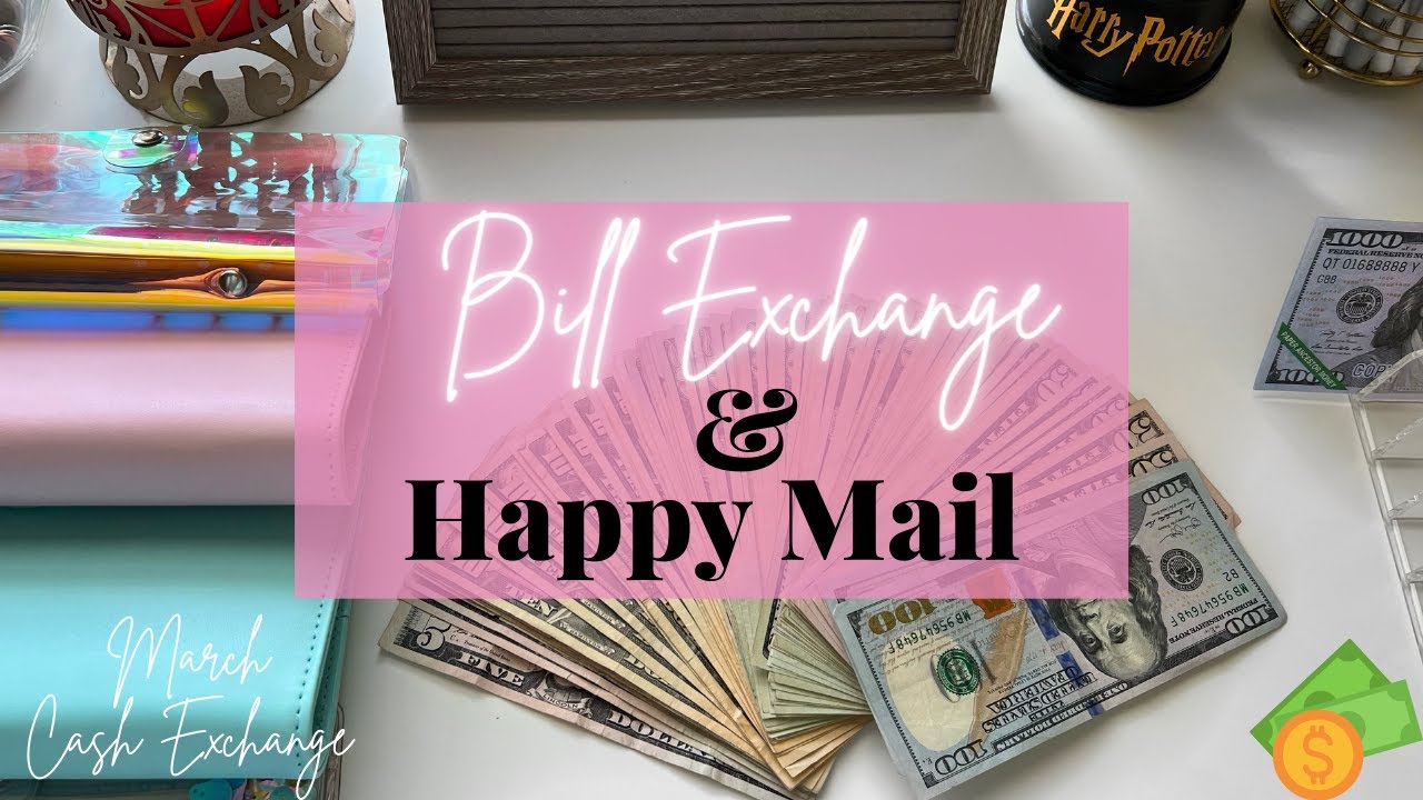 Bill Exchange + Happy Mail | Sinking Funds | March 2022 | Doctor Income | Doctor Salary
