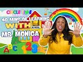 Kids Songs Learning With Ms Monica ABC Song More Children S Songs Toddler Lessons