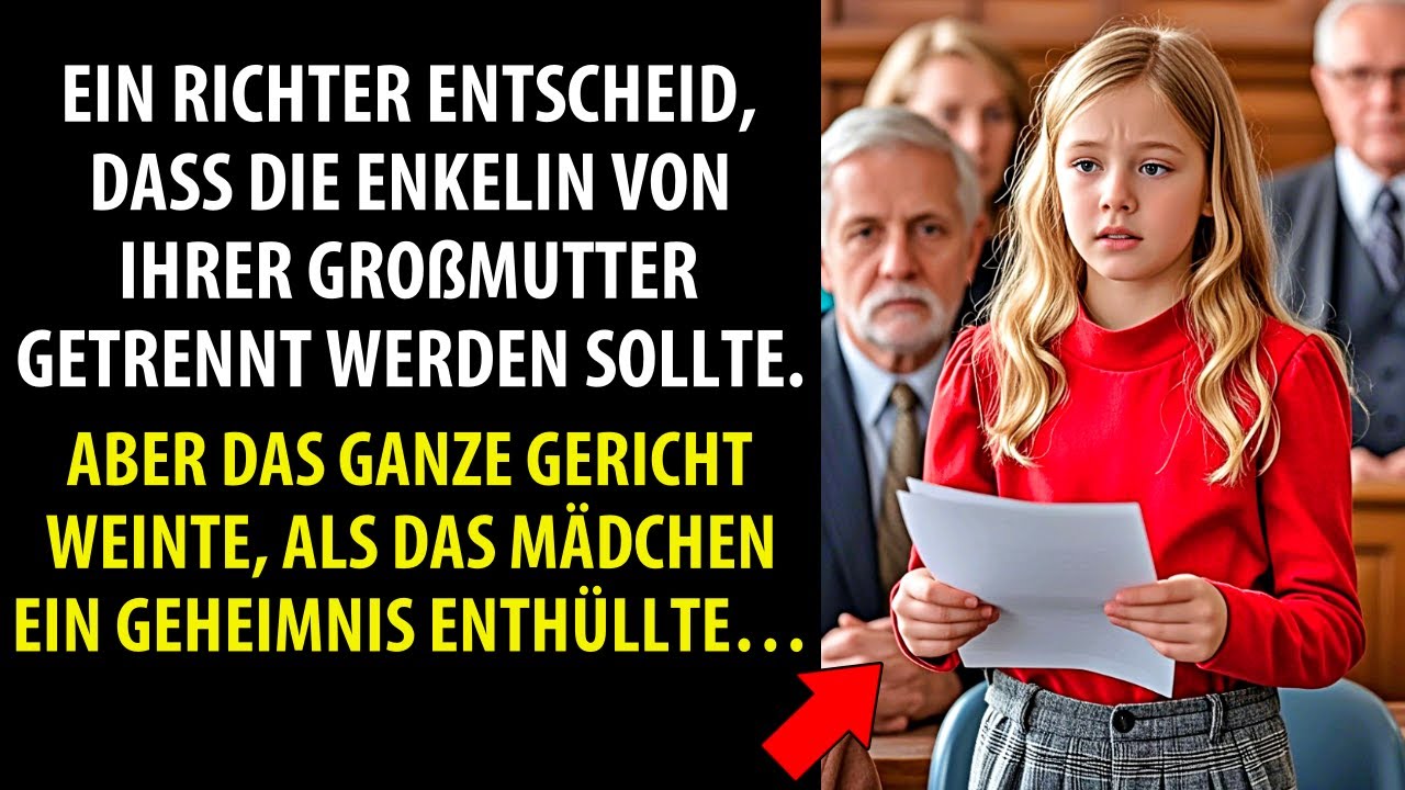 Richter entschied, die Enkelin von der Großmutter zu trennen. Dann sagte das Mädchen etwas…