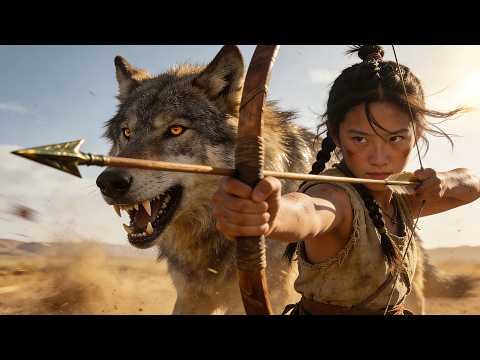 Part 1: To defend her family, the girl drives a pack of wolves away with just a slingshot!