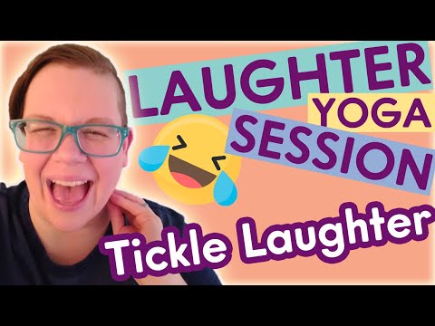 Full Laughter Yoga Session: 12 MIN Tickle Laughter / Laugh Along / Laughter Yoga Together