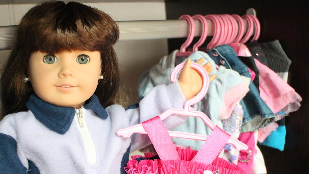 How to Make American Girl Doll hangers SimpleKidsCrafts