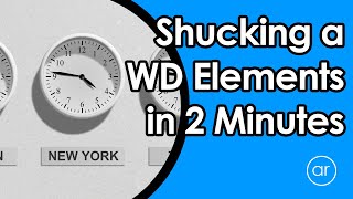Video thumbnail for How to Shuck a 12 TB Western Digital Elements External Hard Drive in About 2 Minutes by access random