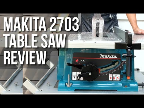 Makita 2703 Table Saw // No Nonsense Table Saw from Makita