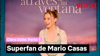 Clara Galle es SUPERFAN de Mario Casas  Trailer