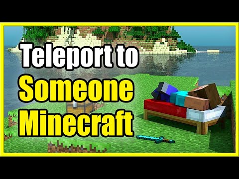 Teleport to Anyone in Minecraft - PS4, Xbox One & PC (Insane Method!)