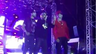 Concierto del Siglo Wisin Yandel Daddy Yankee Improvisando (8 Febrero 2013)