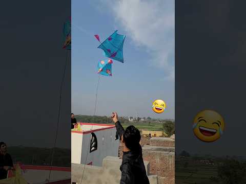 Kite Catching Trick 😂