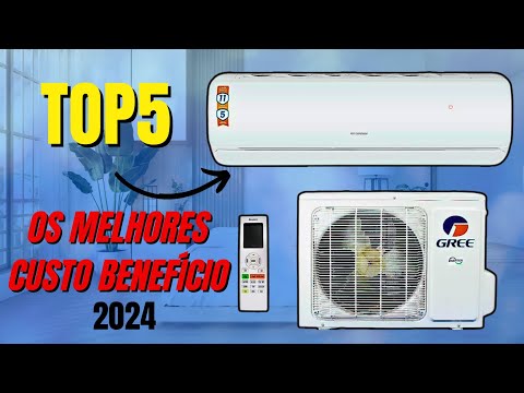 5 MELHORES Ar Condicionado 2024  AR CONDICIONADO INVERTER 2024 CUSTO BENEFICIO I SPLIT 18 000 BTUs