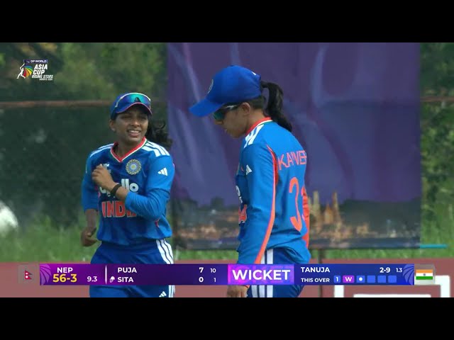 Highlights | Match 9 | India ‘A’ v Nepal  | DP World Women’s Asia Cup Rising Stars 2026