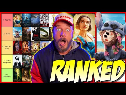 Disney Live-Action Remake Tier Ranking (Jungle Book to Lilo & Stitch)