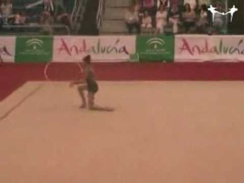 Darya Kushnerova UKR hoop Andalucia Cup 2008